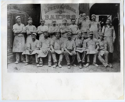 Bakers of L. Freund and Brothers by Unknown